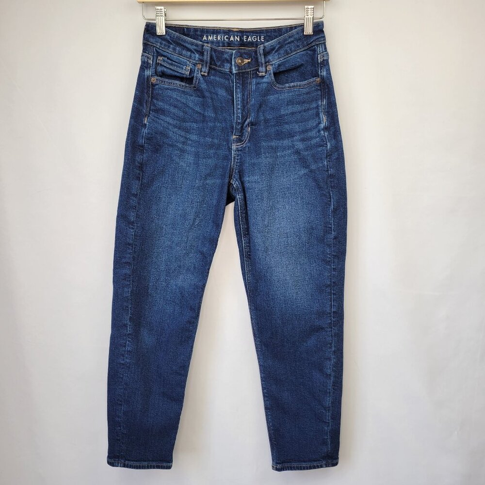American Eagle Mom Jean Blue Size 4 Short